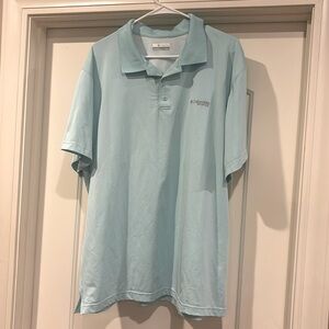 Men’s xl  Columbia shirt sleeve collar shirt , like new
